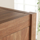 Sauder - 429511 La Collection Cannery Bridge Surmeuble - Finition Sindoori Mango-Les compartiments de rangement accueillent des classeurs, des livres etc.