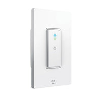 Commutateur d'éclairage Wi-Fi intelligent Geeni TAP-Geeni TAP Smart Wi-Fi Light Switch vous permet de contrôler les lumières de la maison, les ventilateurs et plus encore de n'importe où à l'aide de l'application pour smartphone Geeni. L'application vous permet également de gérer les appareils connectés avec votre smartphone ou votre tablette, y compris la configuration des horaires.