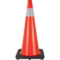SCN Industrial - Cône De Signalisation, 28po, Orange, Bande(S) Réfléchissante(S) 4po, paquet de 4-Couleur Orange