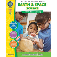 Livre numérique : Classroom Complete Press - Science Hands-On, Earth & Space Science, 1re à 5e année-Vous recevrez deux courriels : le premier confirmant votre commande et le deuxième comportant un bouton « Télécharger le logiciel ». Vous pouvez le télécharger immédiatement ou plus tard