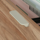 Sauder - La Collection Bergen Circle Classeur latéral - Finition Kiln Acacia-Surface supérieure avec revêtement en mélamine est résistant à la chaleur, taches et éraflures.