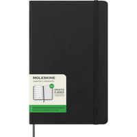 Moleskine - agenda semainier non daté  - 12 mois - grand - noir - couverture rigide - 5 x 8,25 po-Agenda Classic non daté 12 mois