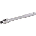 Prise 1/4po poignée articulée chrome 51/2po long-Taille d'entraînement : 1/4 po