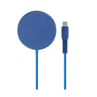 LOGiiX - Chargeur Piston Connect Mag MagSafe - 1.5M - Bleu-Chargeur Magsafe sans fil durable et rapide pour iPhone 12