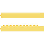Wearwell – Rebords modulaires, série 24/Seven Comfortable, simples à utiliser, 3 po x 39 po, mâle usage gén., jaune, paq./2-Les modules de 3 pi x 3 pi sont emboîtables de tous les côtés pour couvrir de grandes surfaces, ou peuvent servir sur des postes de travail individuels
