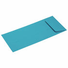 JAM Paper #10 Enveloppes Colourées pour affaires - 4,125" x 9,5" - Bleu recyclé - Paquet de 50-Quantité : 50 enveloppes par paquet