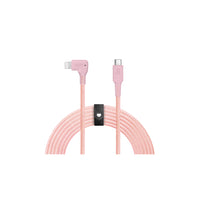 LOGiiX - Piston Connect XL 90 USB-C vers Lightning - 3M - Or Rose-Libérez une charge rapide avec ce câble USB C vers lighting ultra-durable de 3M