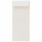 JAM Paper #10 Enveloppes commerciales avec politique - 4,125" x 9,5" - Blanc - Paquet de 50-Couleur : Enveloppes blanches de 28 lb