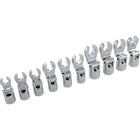 Dynamic Tools – Ensemble de douilles à écrou évasé, métriques, avec prise de 3/8 po, 10 pièces, 10 à 19 mm-Comprend : 10, 11,12, 13, 14, 15, 16, 17, 18, 19 mm