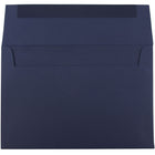 JAM Paper Enveloppes A8 simples, bleu marine, 250/paquet-Intérieur vierge où écrire un mot personnalisé