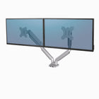 Fellowes - Bras articulé double moniteur Platinum Series - argent-L’utilisation des vérins à gaz permet de positionner le moniteur sans effort.