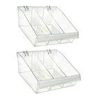 Azar - Diviseur bac  - 11.5 po l x 12 po P x 5.75 po H - Paquet de 2-Vendu en paquets de: 2