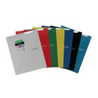 Five Star - Portfolio à 4 pochettes, 3 trous, 12-1/2 po x 9-1/2 po - couleurs assorties-Portefeuille laminé durable et résistant à l'eau