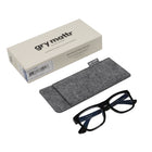 Gry Mattr - Lunettes anti-lumière bleue BL Éco Sociables - + 2.50-Protection contre la lumière bleue des écrans numériques. Réduit la fatigue oculaire