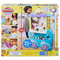 Play-Doh - Kitchen Creations Camion de glace géant-Jouet en pâte à modeler