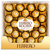 Ferrero Rocher Chocolat au lait et noisettes - Emballage 24 unités-Saveur de noisette