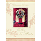 Carte de Noël, To You & Your Family, Couronne, Paquet de 18-Imprimé sur papier couché de première qualité
