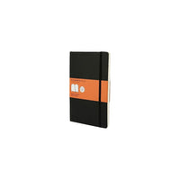 Moleskine - Cahier de notes à couverture souple noir classique, format grand, réglé, 5 po x 8 1/4 po-Format large : 5 po x 8 1/4 po