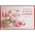 Rosedale - Cartes de souhaits/Enveloppes - Joyeuse St-Valentin Petite-fille - 5-1/2 po x 8 po - paquet de 12-Imprimées sur un papier de qualité non couché