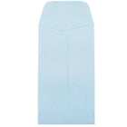 JAM Paper Enveloppes à monnaie no 5,5, 3 1/8 x 5 1/2 po, bleu pâle, 500/paquet-Enveloppes bleues