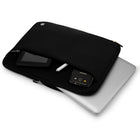 Housse de Protection Ordinateur Vangoddy Pochette PC Portable Ultrabook Sacoche Laptop Compatible 14 po, Noir-Dimensions du boîtier externe 15 X 11 pouces