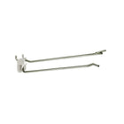 Azar Displays – Crochet pour porte-étiquette, 8 x 0,187 po, 25/paquet (701238)-En métal galvanisé avec plaque rabattable en plastique