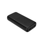 General Supply Goods + Co - Chargeur portable à trois sorties USB de 20 000 mAh, Noir-Protection contre la surchauffe