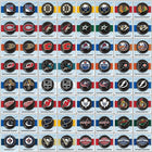 sterpieces Puzzle Company – Jeu d'association à motif de hockey LNH-Contenu : 34 paires de cartes appairées (total de 68 cartes) 