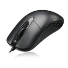 Adesso IMOUSE W4 Souris optique antimicrobienne étanche - Noir-La technologie des capteurs optiques améliore la précision et vous permet même de travailler sur la plupart des surfaces telles que le bois, le marbre et le cuir sans avoir besoin de tapis de souris.