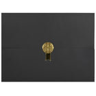 St. James - Porte-certificats/porte-documents - Sceau d'or avec un ruban d'or - noir - paquet de 5-Ajoutez une touche d'élégance, de cérémonie et de sincérité à l'attribution de reconnaissance