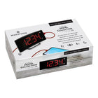 Marathon Watch - Horloge LED à affichage incurvé avec double alarme et port de charge USB - Noir-Design moderne et élégant : La forme incurvée crée un angle de vue optimal et une apparence unique.