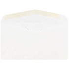 JAM Paper Enveloppes de type commercial nº 6, 3/4 x 3 5/8 x 6 1/2 po, blanc, pqt/1000-Matériau : papier