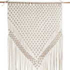 Truu Design - Macramé mural fabriqué à la main à suspendre-Usage: superbe décor mural pour n'importe quelle pièce, moyen simple et tendance d'agrémenter votre espace de vie