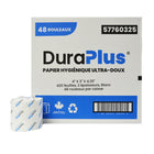 DuraPlus - papier hygiénique 2 plis - blanc - 420 feuilles - Paquet de 48-4