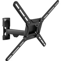 Support mural pour téléviseur à écran plat/incurvé, à rotation, pivot et inclinaison, télés de 29 po à 65 po/74 cm à 165 cm-Convient aux téléviseurs à écran plat/incurvé de jusqu'à 65 po (max. 88 lb/40 kg)