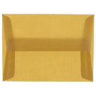 JAM Paper Enveloppes A10 translucides, brun terre, 50/paquet-Enveloppes translucides brunes