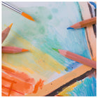 Ensemble de pinceaux ronds Academy de Derwent, assortis, paquet de 4 (98252)-Idéal pour une utilisation avec des peintures acryliques, à l'huile et à l'aquarelle, ainsi que d'autres supports humides.