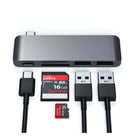 Satechi Hub pour Dispositifs USB-C - Gris sidéral-2 x USB-A data ports - up to 5 Gbps