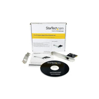 StarTech  Carte Réseau PCI Express vers 1 port Gigabit Ethernet  double profil-Compatible avec les systèmes pleine hauteur ou à faible encombrement/demi-hauteur avec l’ajout d’un support demi-hauteur