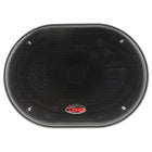 DS18 – Haut-parleurs d'automobile coaxiaux 2 voies de la série Elite, 6 po x 9 po, paire, 240 watts-Profondeur de montage : dessus (sans grille) 95 mm, dessus (avec grille) 115 mm, dessous 84 mm, profondeur 95 mm, diamètre 141 mm