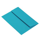 JAM Paper Enveloppes recyclées à fermeture gommée Brite Hue, format livret, 3 5/8 x 5 1/8 po, bleu, paq./100-Fermeture : gomme