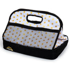 Luciano - Grand porte-aliments isolé à double couche, 16.75 x 13.25"-Measure: 16.5"L x 10.5"H x 12"W