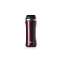 Timolino – Thermos TeaGo à isolation sous vide, rouge, 12 oz.-L’isolation sous vide garde la boisson chaude, froide et fraîche pendant des heures. Il suffit de déposer des feuilles de thé ou du café frais moulu à l’intérieur du cylindre et de verser de l’eau chaude sur le dessus; la boisson s’infiltre à l’intérieur