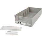 Kleton - Casiers Pour Pièces Kpc-100 - Pièces De Rechange, Plastique, 6-3/8po La X 11-3/10po P, 2-11/16po H, Gris-Couleur Gris