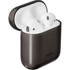 Laut Crystal-X pour AirPods - Cristal noir-Chargeur sans fil Qi Compatible