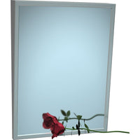 ASI - Miroir incliné fixe, 18 po x 36 po-Miroir incliné fixe, 18 x 36