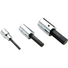Gray Tools – Douille à tête flexible, longueur standard, à prise 6 mm x 1/2 po, fini chromé-Taille : 6 mm