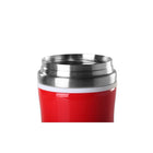 Timolino – Thermos Tazza à isolation sous vide, rouge, 350 ml-L’électropoli de qualité alimentaire avec paroi en acier inoxydable 18/8 n’absorbe pas les couleurs ou les saveurs de la boisson
