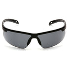 Pyramex – Lunettes de protection Ever-Lite, verres gris, technologie H2X antibuée, 12/paquet-Lunettes enveloppantes avec courbure de base 8 qui fournissent une protection avant complète