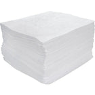 Zenith Safety – Feuilles d’absorbants économiques, huile seulement, moyen, 100/paquet-Fibres soufflées en polypropylène à 100 %